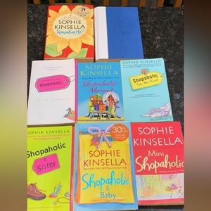 Sophie Kinsella complete Shopaholic series, Undomesticated Goddess & Remember me